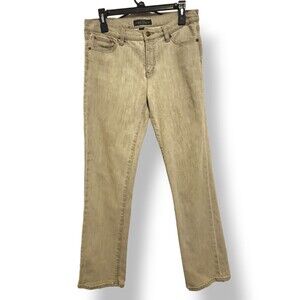 Ralph Lauren Green Label Jeans Womens 10 Grey Weathered Cotton Blend FLAW